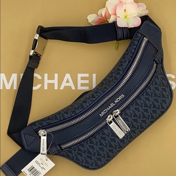 Michael Kors Handbags - MICHAEL KORS KENLY SM WAIST PACK XBODY ADMIRAL